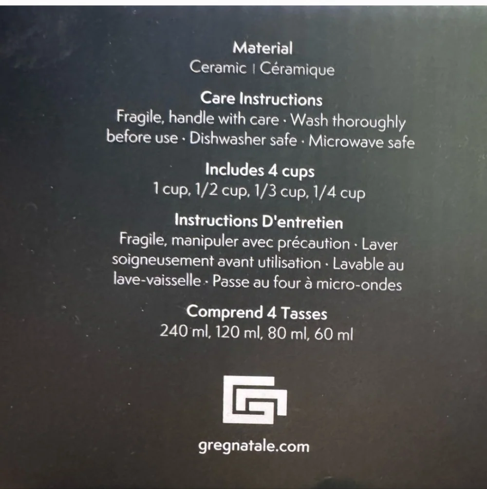 Greg Natale  Measuring Bowls